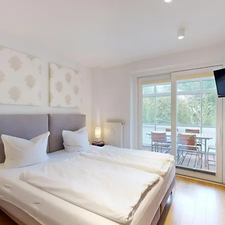 Apartamento In Direkter Strandlage Mit Eingeschraenktem Meerblick, Freia 09, Binz